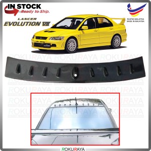 Mitsubishi Lancer 7 8 9 Vortex Generator Shark Fin Aerodynamic Rear Top Roof Diffuser Diffusor