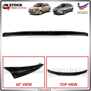 [BLACK] Proton Saga BLM FL FLX SV PLUS Ducktail ABS OEM Rear Bonnet Lip Spoiler Car Accessories Parts