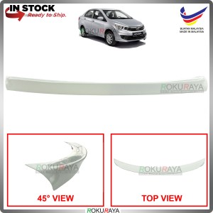 [BLACK] Perodua Bezza 2016 Ducktail ABS Plastic OEM Rear Bonnet Trunk Boot Lip Spoiler