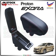 Proton Exora CPS CFE Bold All Models Original Fit Redline Leather Arm Rest Center Console Box Coin Cup Holder