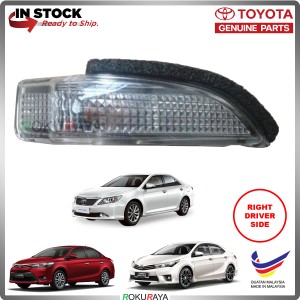 Toyota Vios Altis Camry (2013 Models) OEM Genuine Parts Side Mirror Turn Signal LED Light Blinker (RIGHT)