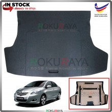 Toyota Vios Dugong NCP93 (2nd Gen) 2007-2013 Custom Fit 15mm Rear Bonnet Spare Tyre Tire Tayar Cover Back Hard Board Papan (Carpet Wrapped)