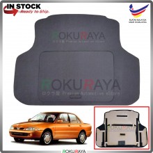 Proton Wira Sedan Custom Fit 15mm Rear Bonnet Spare Tyre Tire Tayar Cover Back Hard Board Papan (Carpet Wrapped)