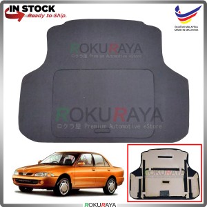 Proton Wira Sedan Custom Fit 15mm Rear Bonnet Spare Tyre Tire Tayar Cover Back Hard Board Papan (Carpet Wrapped)