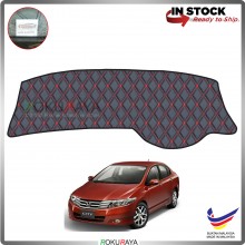 Honda City TMO (5th Gen) 2008-2013 RR Malaysia Custom Fit Dashboard Cover (RED LINE)