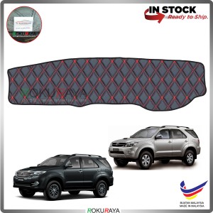 Toyota Fortuner AN50 AN60 (1st Gen) 2004-2015 RR Malaysia Custom Fit Dashboard Cover (RED LINE)