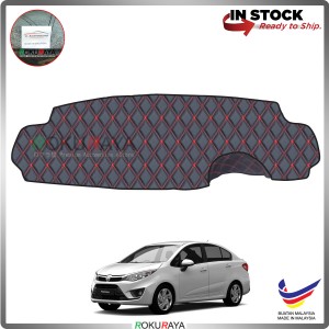 Proton Persona VVT (2nd Gen) 2016 RR Malaysia Custom Fit Dashboard Cover (RED LINE) 