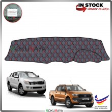 Ford Ranger T6 T7 RR Malaysia Custom Fit Dashboard Cover (RED LINE) 
