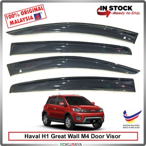 Haval H1 Great Wall M4 AG Door Visor Air Press Wind Deflector (Big 12cm Width)
