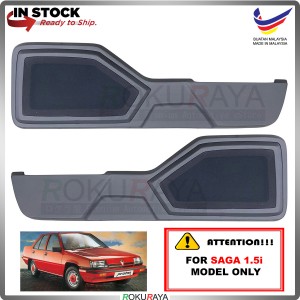 Proton Saga Iswara (1.5I ONLY) Side Door Panel Speaker Board Cover Pocket Holder PVC Wrapped (GREY)