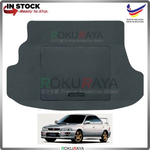 Subaru Impreza Sedan (1st Gen) 1992-2001 Custom Fit 15mm Rear Bonnet Spare Tyre Tire Tayar Cover Back Hard Board Papan (Carpet Wrapped)