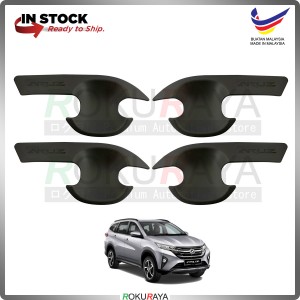 Perodua Aruz 2019 (4in1 Bowl) Door Inner Handle Trim Cover ABS Plastic (Matt Black)