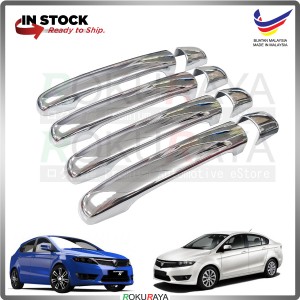 Proton Preve SuprimaS (8in1) Door Outer Handle Trim Cover ABS Plastic (Chrome)