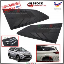 Perodua Aruz 2019 Mustang Rear Triangle Side Window Mirror Cover Louvre 2 Piece