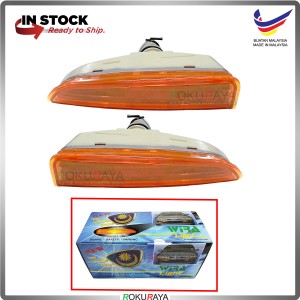 Proton Wira Satria Putra Front Bumper Signal Spot Fog Light Lamp Celah Celak (Amber Orange)