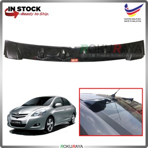 Toyota Vios (2nd Gen) 2008-2013 Vortex Generator Shark Fin Aerodynamic Rear Windscreen Glass Visor Diffuser Diffusor