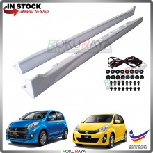 [ORIGINAL] Perodua Myvi Lagi Best Icon 2011 2015 Bodykit OEM Elegance ABS Plastic Side Skirt Clips Rubber Lining