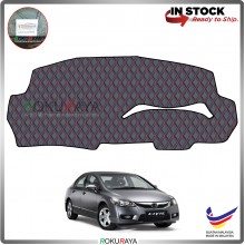 Honda Civic FD (8th Gen) 2006 RR Malaysia Custom Fit Dashboard Cover (RED LINE)
