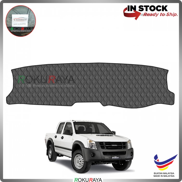 Isuzu Dmax Dmax RC (1st Gen) 20022012 RR Malaysia Custom Fit Dashboard Cover (BLACK LINE)