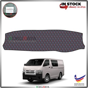 Toyota Hiace H200 (5th Gen) 2004 RR Malaysia Custom Fit Dashboard Cover (RED LINE)