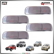 Perodua Kancil Kembara Kenari Kelisa Avanza Door Handle Cover Garnish Trim Stainless Steel (CHROME OUTER)