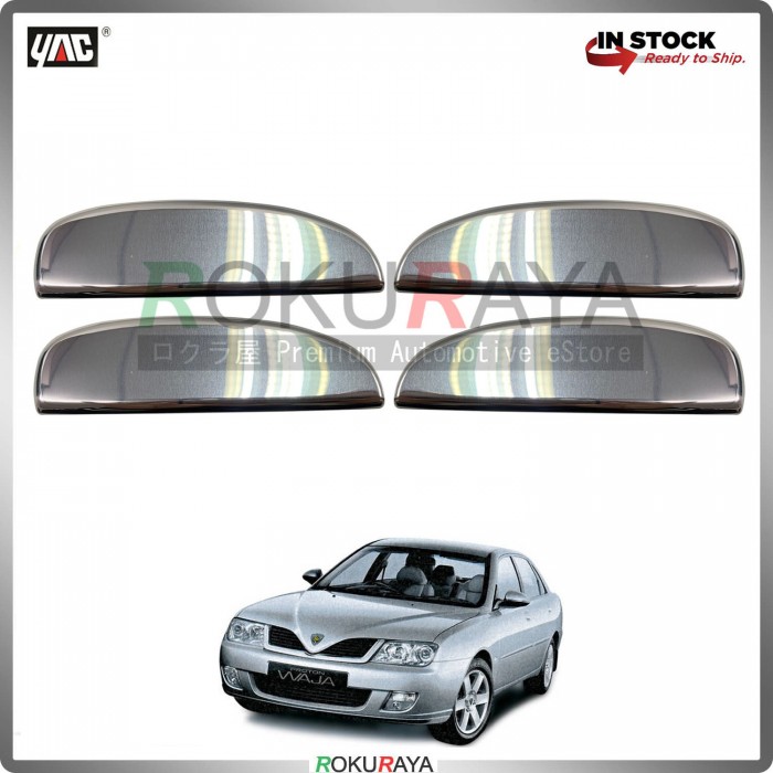 Proton Waja Door Handle Cover Garnish Trim Stainless Steel (CHROME OUTER)