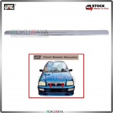 Perodua Kancil Old (Square Lamp) Front Hood Top Center Grill Moulding Garnish (CHROME BONNET)
