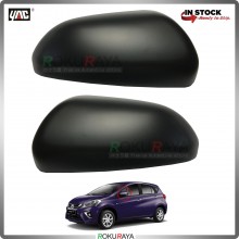 Perodua Myvi (3rd Gen) 2018 Cover Garnish Trim ABS Plastic (MATT BLACK SIDE MIRROR)