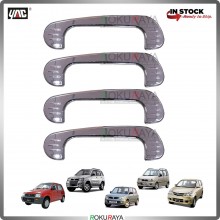 Perodua Kancil Kembara Kenari Kelisa Avanza Door Handle Cover Garnish Trim ABS Plastic (CHROME OUTER)