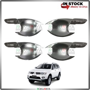 Mitsubishi Pajero Sport Door Handle Cover Garnish Trim ABS Plastic (CHROME BOWL)