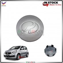 53mm Perodua Myvi Bezza Alza Axia Advance Lagi Best Icon SE Extreme Sport Rim Center Wheel Cap Cover Silver Dark Grey