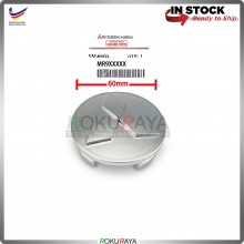 Mitsubishi 60mm Diameter Original Genuine Part Sport Rim Center Wheel Cap Cover (GREY)