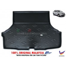 Perodua Bezza Custom Fit Original PE Non Slip Rear Trunk Boot Cargo Tray