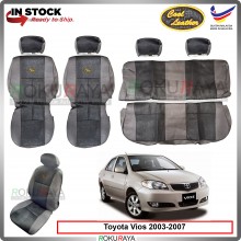 Toyota Vios XP40 Cool FABRIC Coolmax Custom Fitting Cushion Cover Car Seat