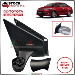 Toyota Vios NCP150 (3rd Gen) 2013-2018 Car Replacement Side Door Mirror Leg Bracket Gasket (RIGHT) 