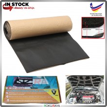 [100cm x 100cm] Universal Carfit Bonnet Trunk Boot Deadening Sound Proof Heat Insulation Mat