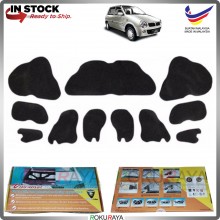 Perodua Kancil New Bulat Round Car Heat Sound Vibration Proof Bonnet Deadening Insulation Mat Span Sponge 10mm Thick