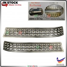 Universal Wira Saga Iswara Kancil Kelisa City Vios Side Door Mirror Safety Reflective Reflector