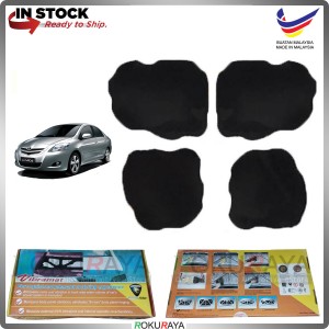 [FRONT] Toyota Vios NCP93 2nd Gen Car Heat Sound Vibration Proof Bonnet Deadening Insulation Mat Span Sponge 10mm Thick