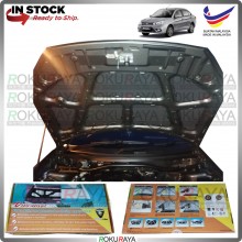 Proton Saga VVT 2016 MC1 MC2 Car Heat Sound Vibration Proof Bonnet Deadening Insulation Mat Span Sponge 10mm Thick