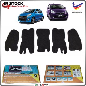 Perodua Myvi Lagi Best Icon Car Heat Sound Vibration Proof Bonnet Deadening Insulation Mat Span Sponge 10mm Thick