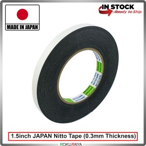 [MADE IN JAPAN] 1.5inch Nitto Double Sided Tape Heavy Duty 0.3mm Thickness