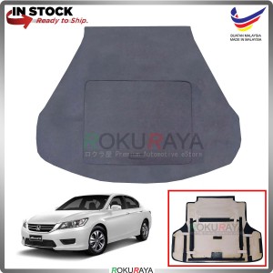 Honda Accord (9th Gen) 2013-2019 Custom Fit 15mm Rear Bonnet Spare Tyre Tire Tayar Cover Back Hard Board Papan (Carpet Wrapped)