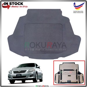 Toyota Altis (10th Gen) 2006-2013 Custom Fit 15mm Rear Bonnet Spare Tyre Tire Tayar Cover Back Hard Board Papan