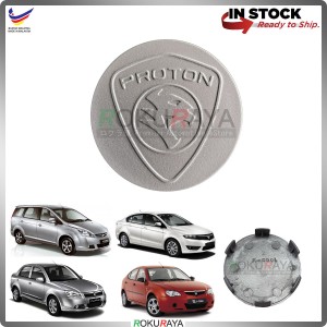 58mm [SILVER] Proton Savvy Gen2 Persona Preve Exora Inspira Iriz Sport Rim Center Wheel Cap Cover Grey