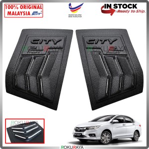 Honda City (6th Gen) 2014-2019 Mustang Rear Triangle Side Window Mirror Cover Louvre Air Terjun