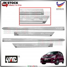 Perodua Viva Elite Original Side Door Moulding Garnish Body Lining Panel (W09 IVORY WHITE)