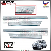 Perodua Myvi (1st Gen) 2005-2011 Original Side Door Moulding Garnish Body Lining Panel (S28 GLITTERING SILVER)