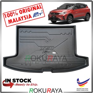 Proton X50 All Models SUV Custom Fit Original PE Non Slip Rear Trunk Boot Cargo Tray