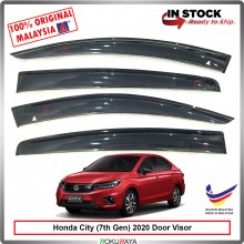 Honda City GN (7th Gen) 2020 AG Door Visor Air Press Wind Deflector (Big 12cm Width)